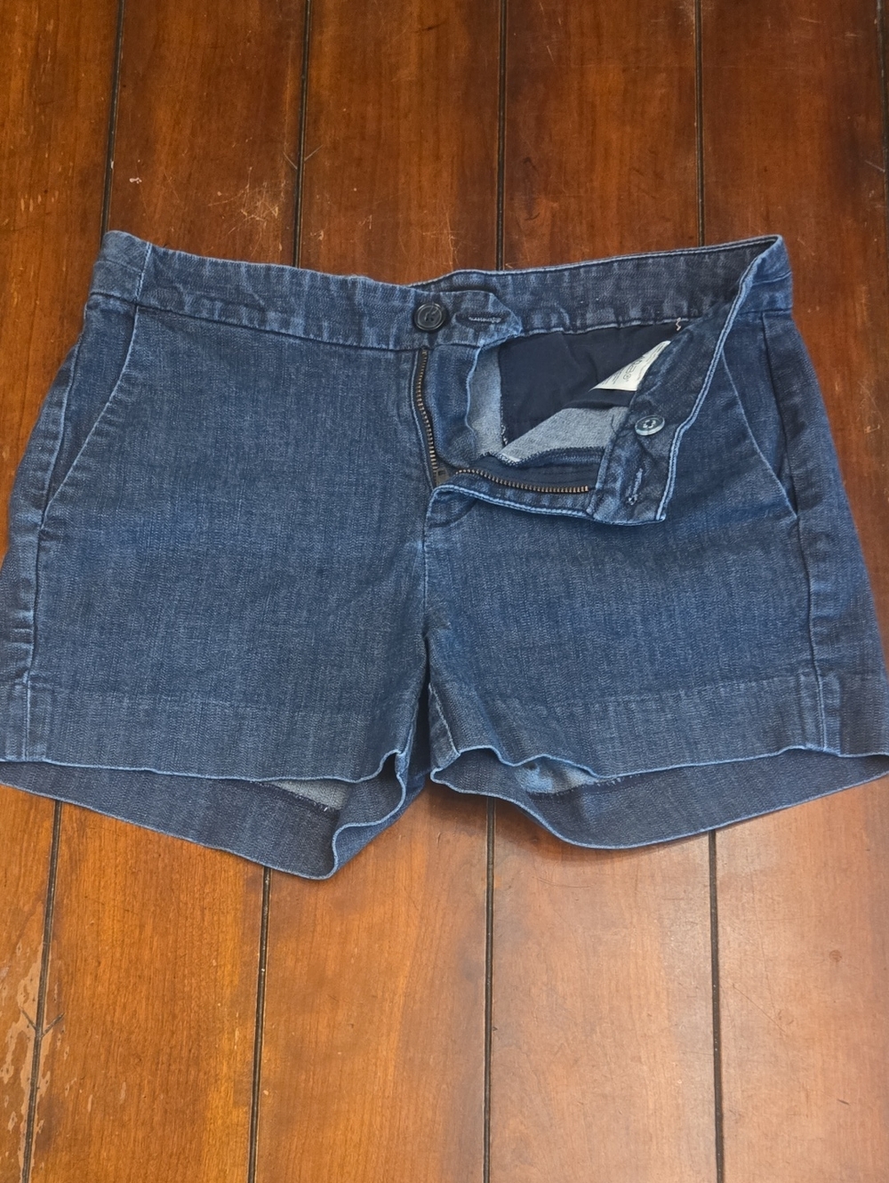 Banana Republic Dark Blue Denim-Style Women’s Shorts